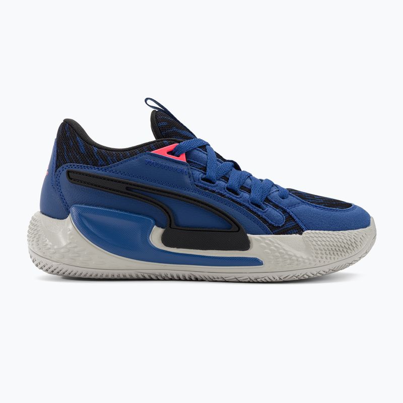 Buty do koszykówki męskie PUMA Court Rider Chaos Clydes Closet royal/harbor mist/black/fire orchid 2