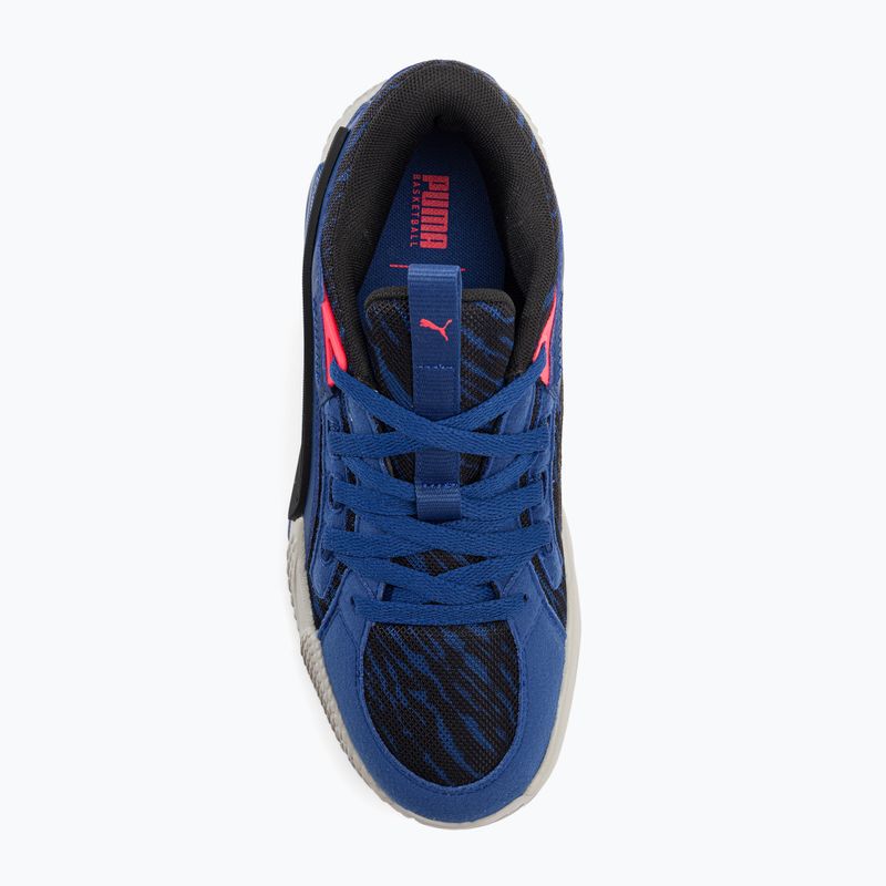Buty do koszykówki męskie PUMA Court Rider Chaos Clydes Closet royal/harbor mist/black/fire orchid 6