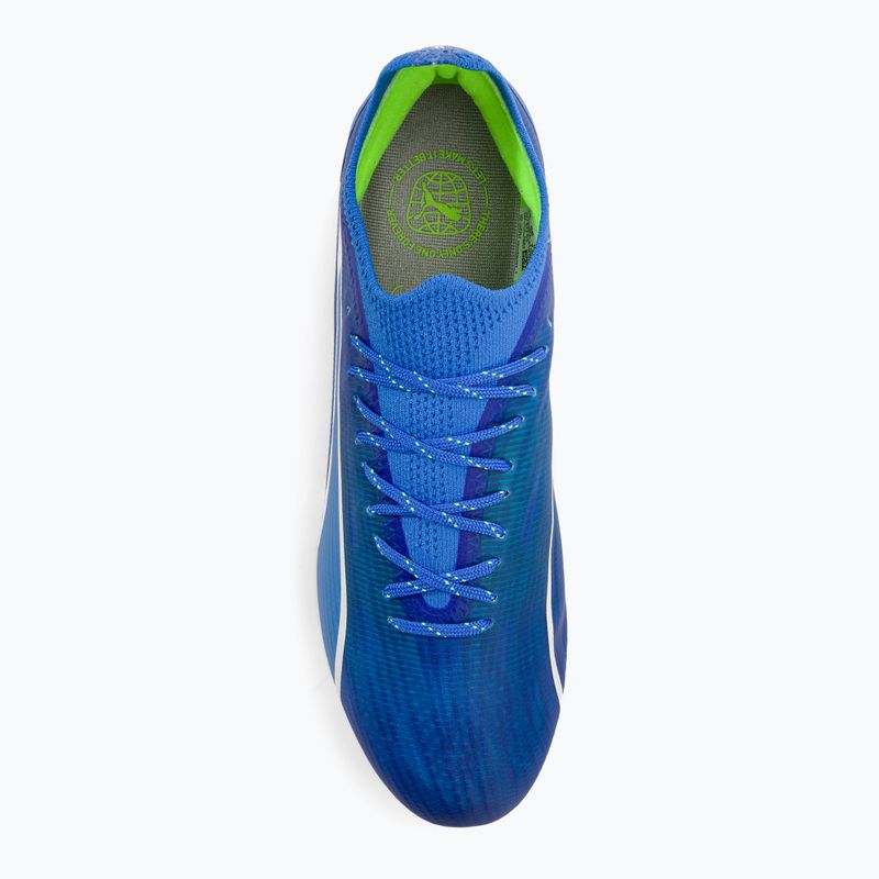 Buty piłkarskie męskie PUMA Ultra Ultimate FG/AG ultra blue/puma white/pro green 6