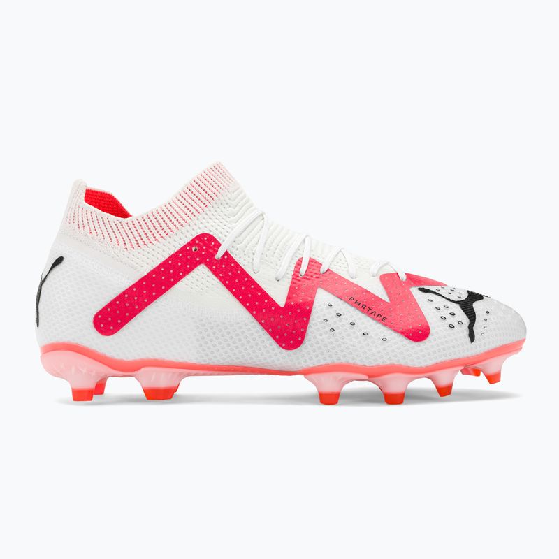 Buty piłkarskie męskie PUMA Future Pro FG/AG puma white/puma black/fire orchid 4