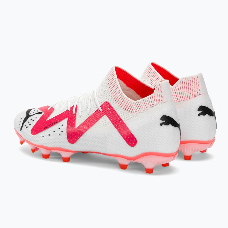 Buty piłkarskie męskie PUMA Future Pro FG/AG puma white/puma black/fire orchid 5