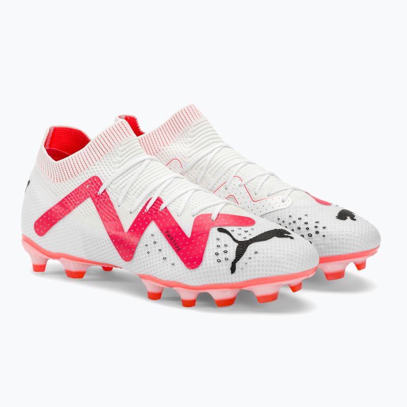 Buty piłkarskie męskie PUMA Future Pro FG/AG puma white/puma black/fire orchid 6