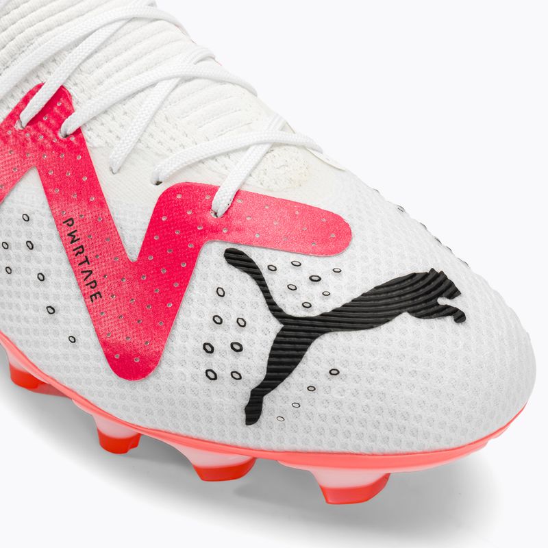 Buty piłkarskie męskie PUMA Future Pro FG/AG puma white/puma black/fire orchid 9