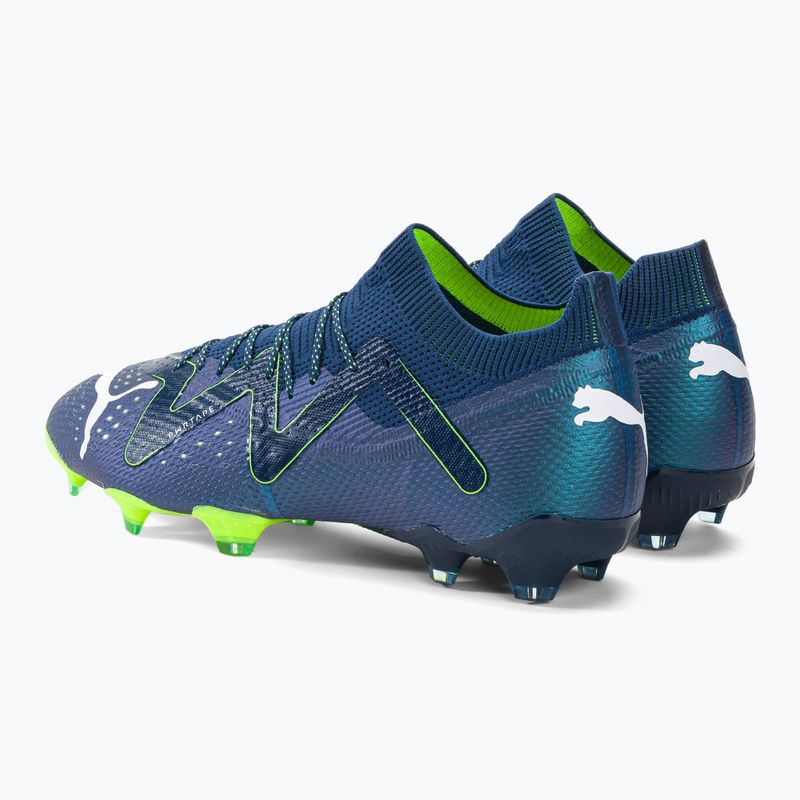 Buty piłkarskie męskie PUMA Future Ultimate FG/AG persian blue/puma white/pro green 3