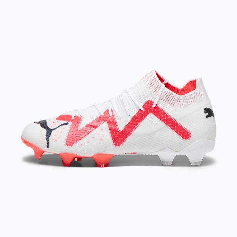 Buty piłkarskie męskie PUMA Future Ultimate FG/AG puma white/puma black/fire orchid 11