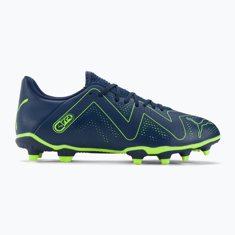 Buty piłkarskie męskie PUMA Future Play FG/AG persian blue/pro green 2