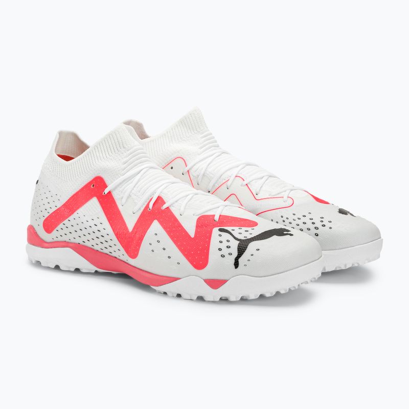 Buty piłkarskie męskie PUMA Future Match TT puma white/puma black/fire orchid 4