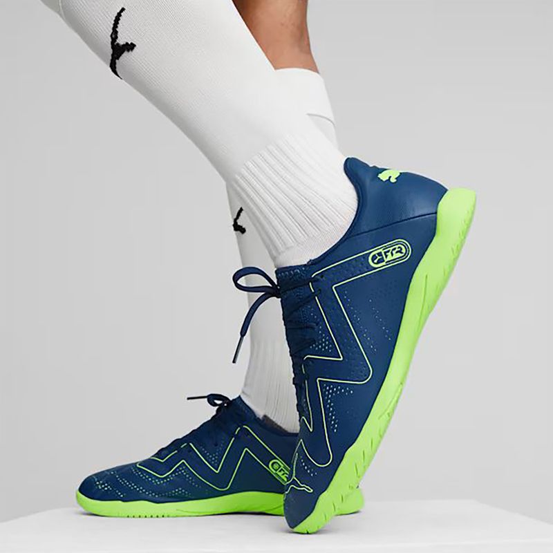 Buty piłkarskie męskie PUMA Future Play IT persian blue/pro green 13