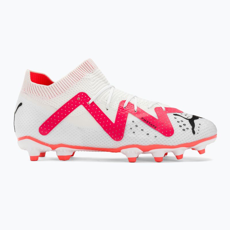 Buty piłkarskie dziecięce PUMA Future Pro FG/AG puma white/puma black/fire orchid 2