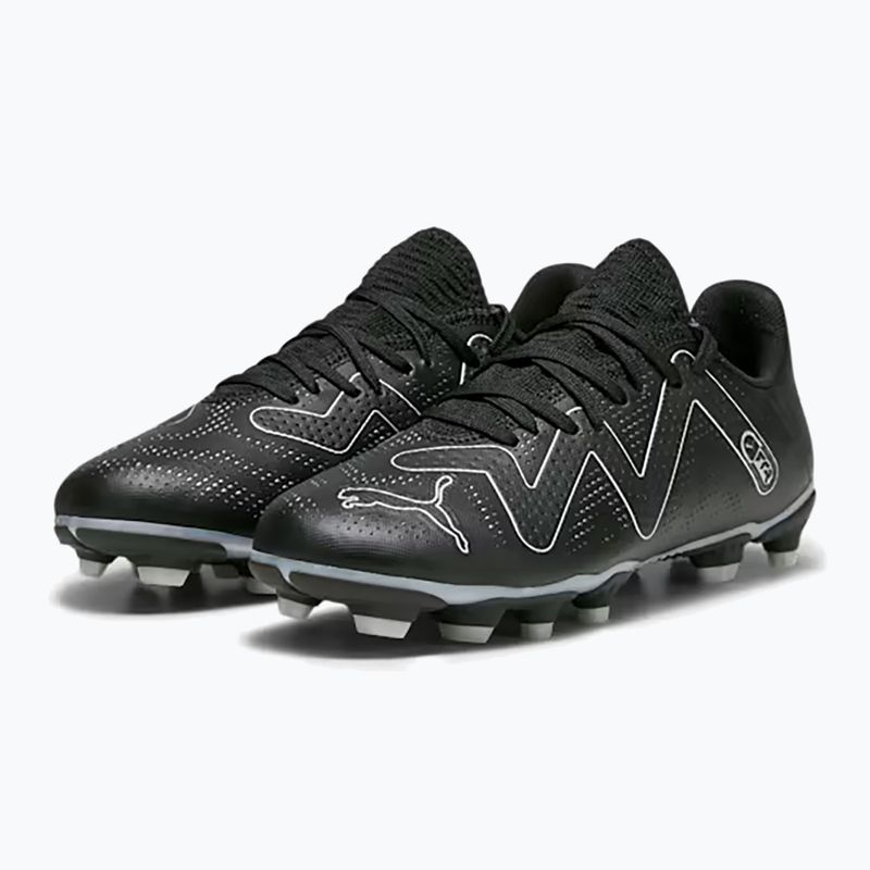 Buty piłkarskie dziecięce PUMA Future Play FG/AG puma black/puma silver 13