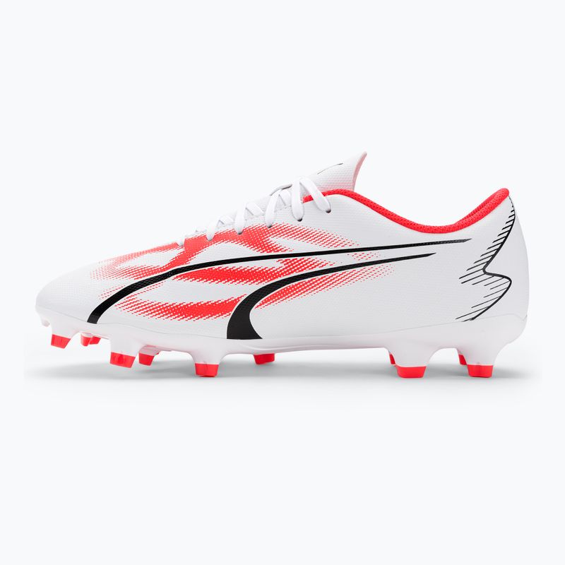 Buty piłkarskie męskie PUMA Ultra Play FG/AG puma white/puma black/fire orchid 10