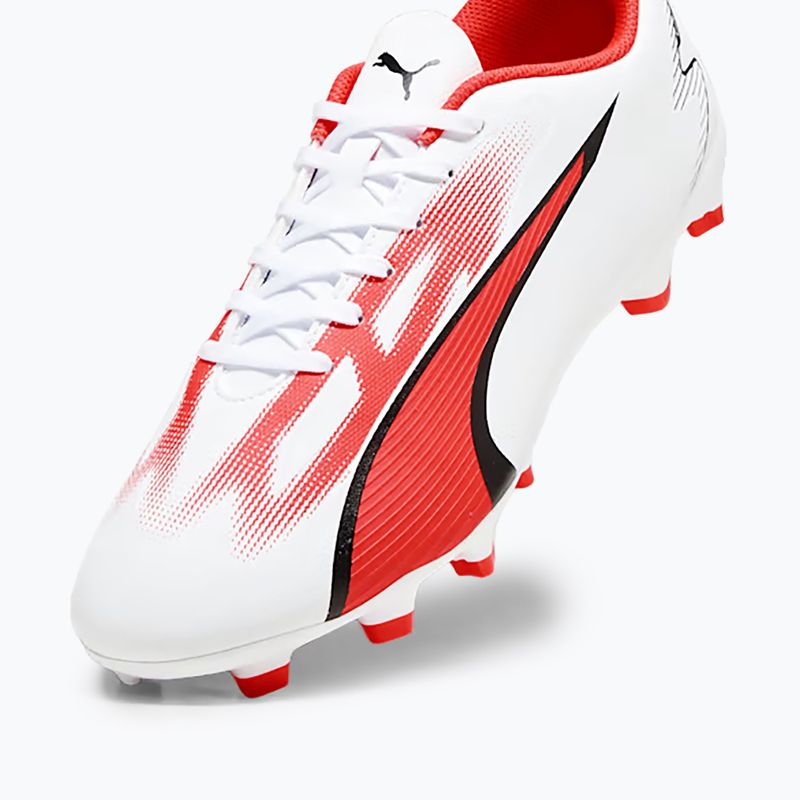 Buty piłkarskie męskie PUMA Ultra Play FG/AG puma white/puma black/fire orchid 14
