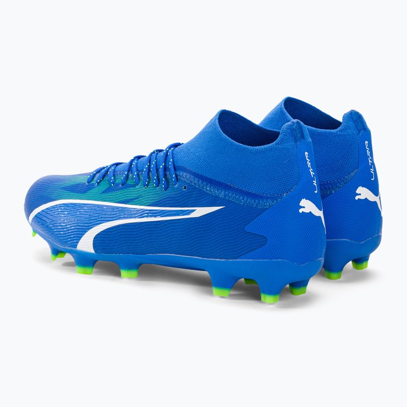 Buty piłkarskie męskie PUMA Ultra Pro FG/AG ultra blue/puma white/pro green 3