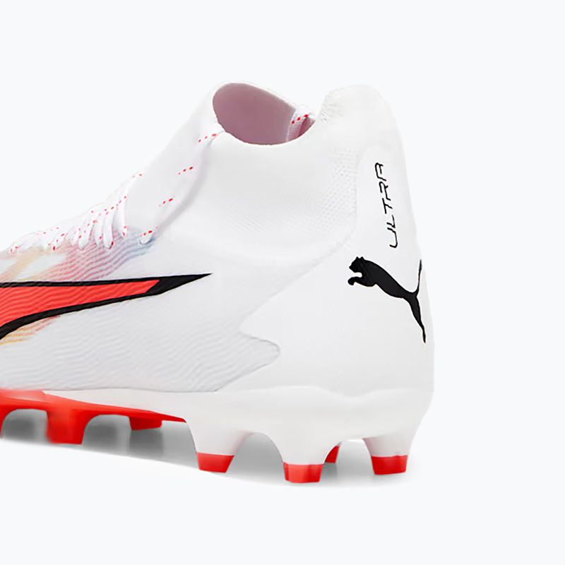 Buty piłkarskie męskie PUMA Ultra Pro FG/AG puma white/puma black/fire orchid 13