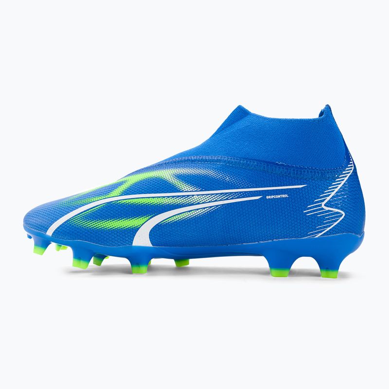Buty piłkarskie męskie PUMA Ultra Match+ LL FG/AG ultra blue/puma white/pro green 10
