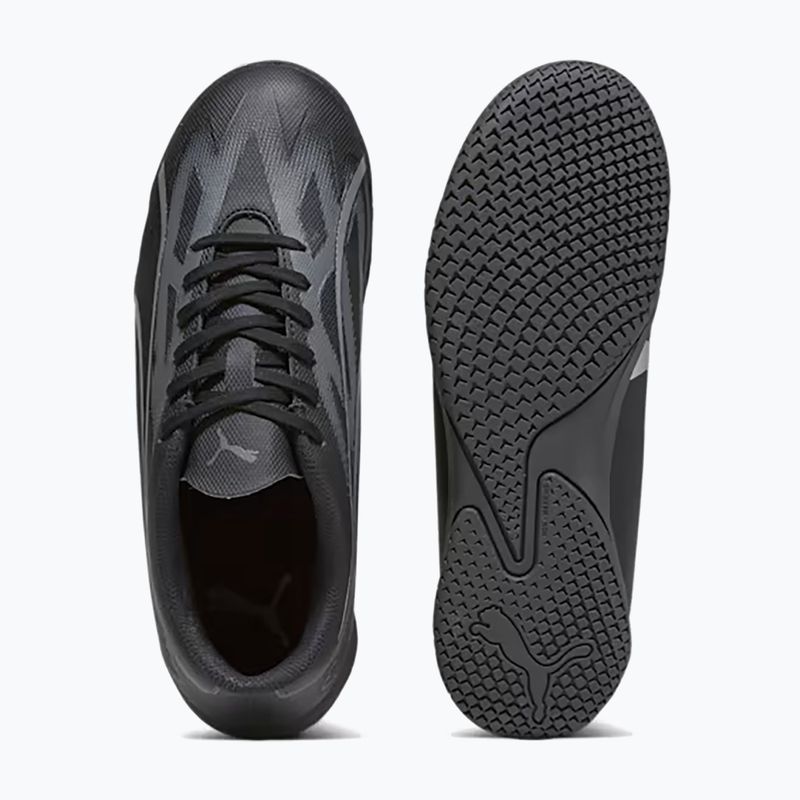 Buty piłkarskie dziecięce PUMA Ultra Play IT puma black/asphalt 14
