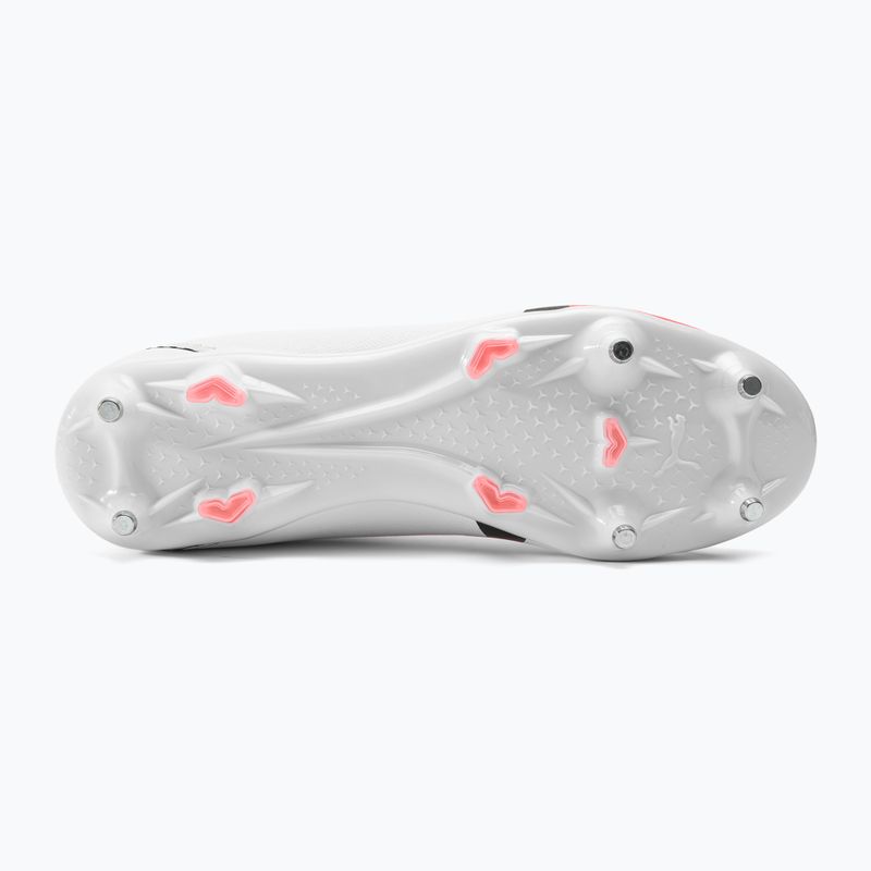 Buty piłkarskie męskie PUMA Ultra Play MXSG puma white/puma black/fire orchid 5
