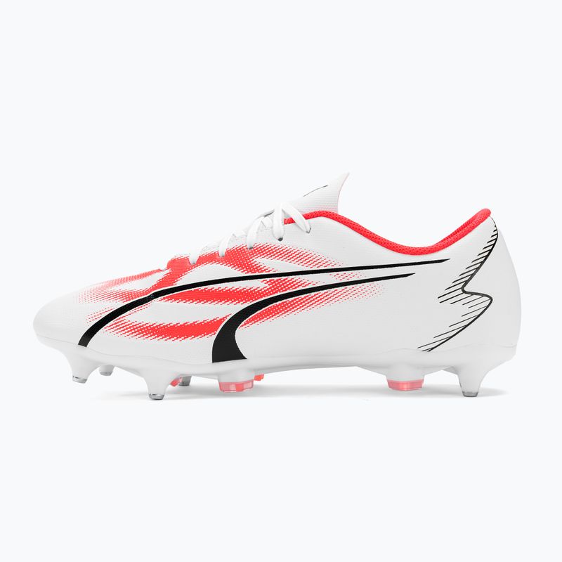 Buty piłkarskie męskie PUMA Ultra Play MXSG puma white/puma black/fire orchid 10