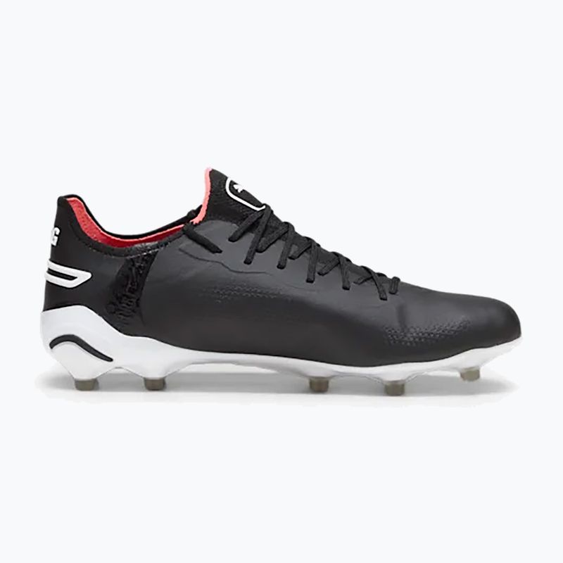 Buty piłkarskie męskie PUMA King Ultimate FG/AG puma black/puma white/fire orchid 12