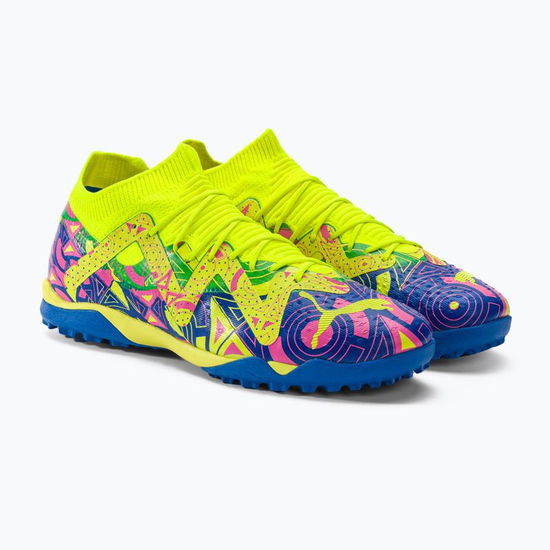 Buty piłkarskie męskie PUMA Future Match Energy TT ultra blue/yellow alert/luminous pink 4