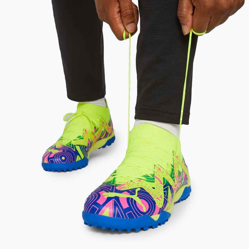 Buty piłkarskie męskie PUMA Future Match Energy TT ultra blue/yellow alert/luminous pink 16