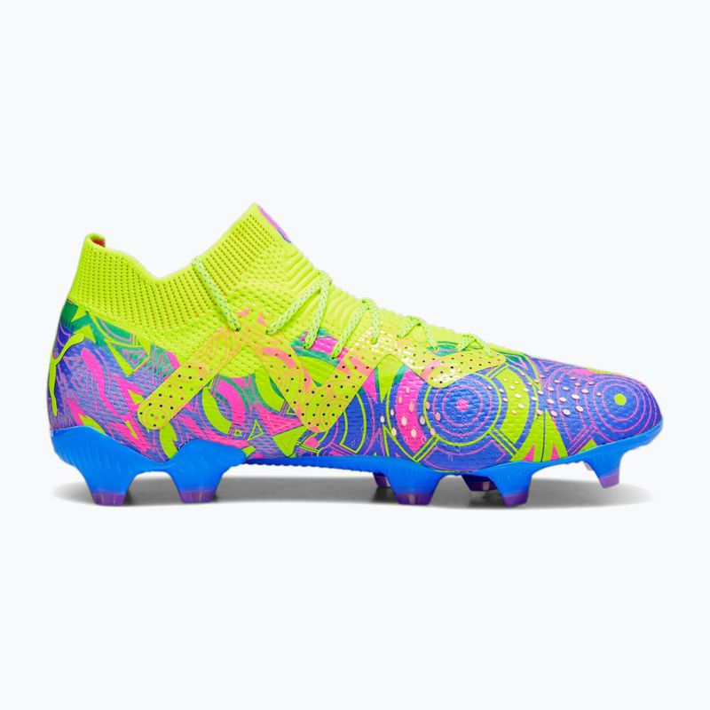 Buty piłkarskie męskie PUMA Future Ultimate Energy FG/AG ultra blue/yellow alert/luminous pink 12