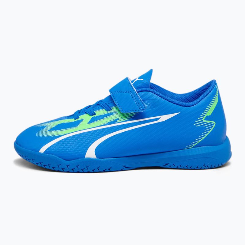 Buty piłkarskie dziecięce PUMA Ultra Play IT V ultra blue/puma white/pro green 7