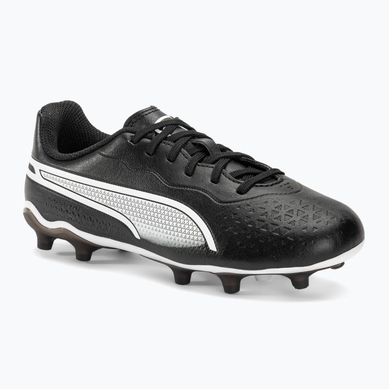 Buty piłkarskie dziecięce PUMA King Match FG/AG puma black/puma white