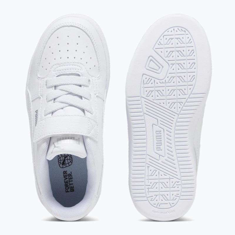 Buty dziecięce PUMA Caven 2.0 puma white/puma silver/puma black 9