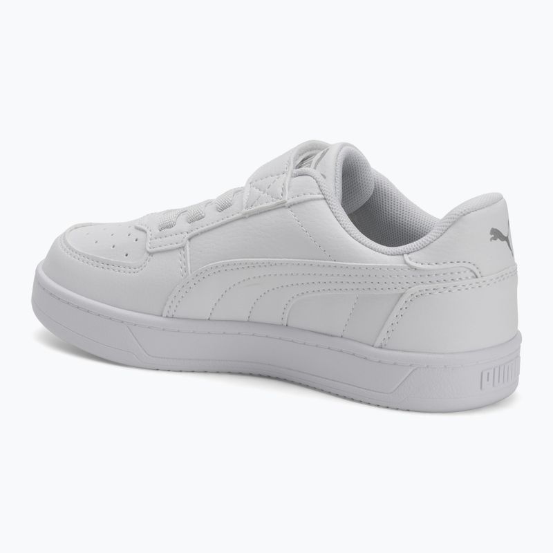 Buty dziecięce PUMA Caven 2.0 puma white/puma silver/puma black 3