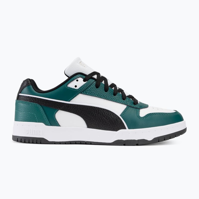 Buty PUMA RBD Game Low puma white/puma black/malachite/puma gold 2