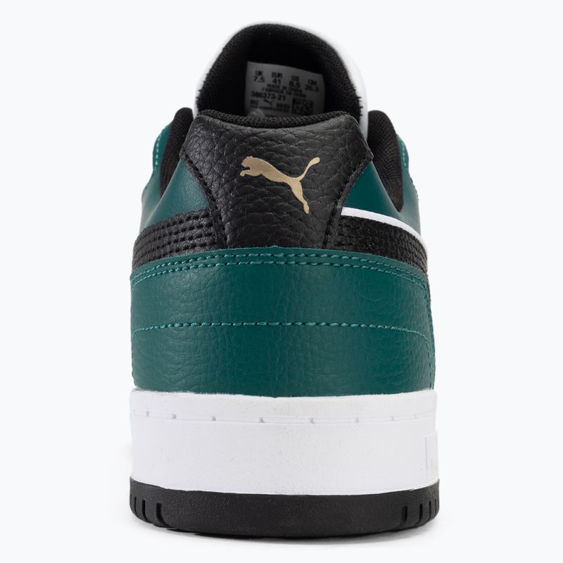 Buty PUMA RBD Game Low puma white/puma black/malachite/puma gold 6