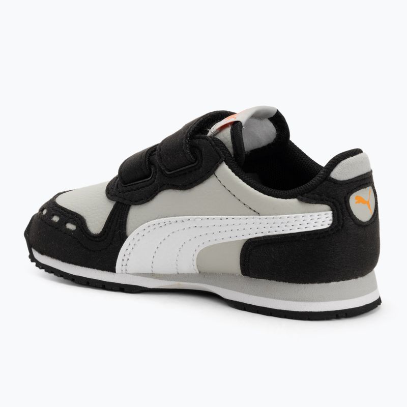 Buty dziecięce PUMA Cabana Racer SL 20 V Inf ash gray/puma white/puma black 3