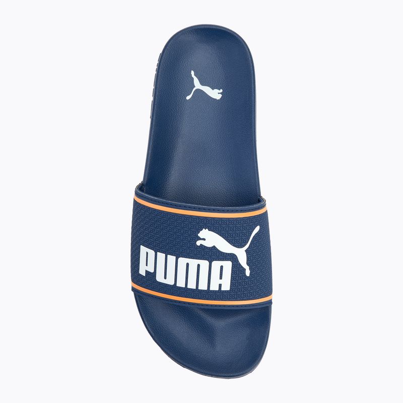 Klapki PUMA Leadcat 2.0 persian blue/puma white/pumpkin pie 5