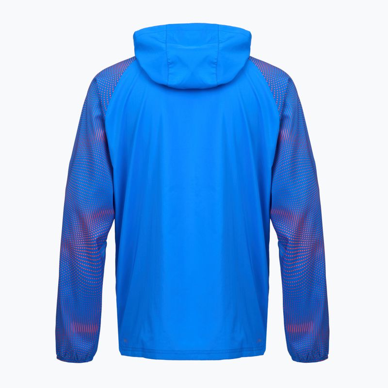 Kurtka do biegania męska Puma Run Favorite Woven Jacket blue/fire orchid 2