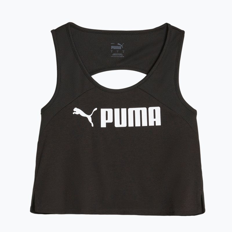 Top treningowy damski PUMA Fit Skimmer Tank puma black 3