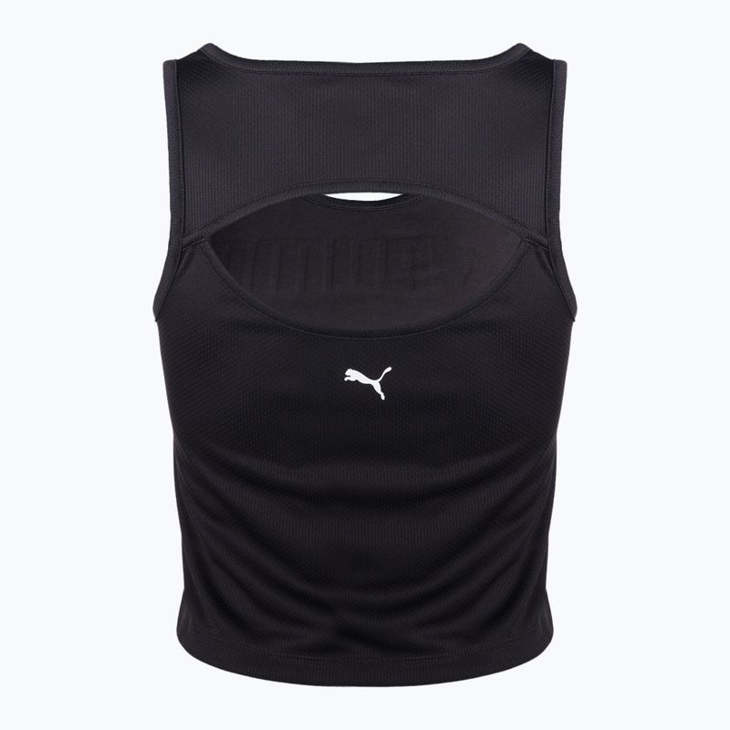 Top treningowy damski PUMA Fit Skimmer Tank puma black 2