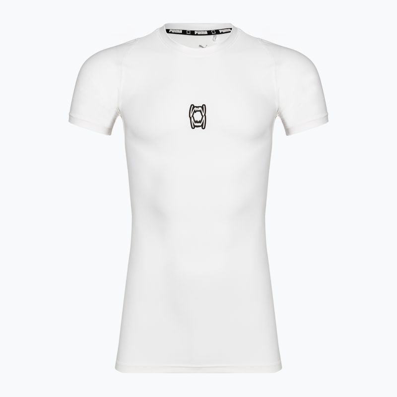 Koszulka koszykarska męska PUMA Hoops Team SS Baselayer puma white