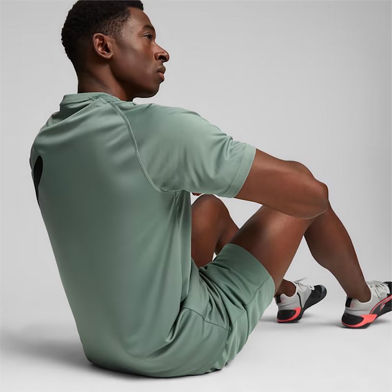 Koszulka męska PUMA Train All Day Big Cat eucalyptus/puma black 4