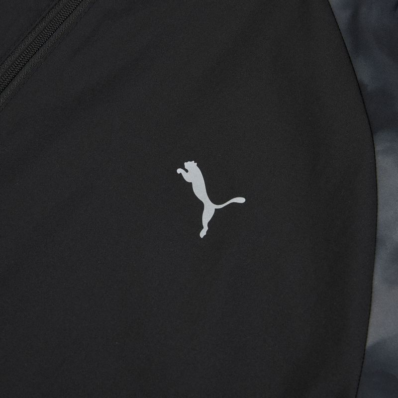 Kurtka do biegania damska Puma Run AOP Favorite Woven Jacket black 3