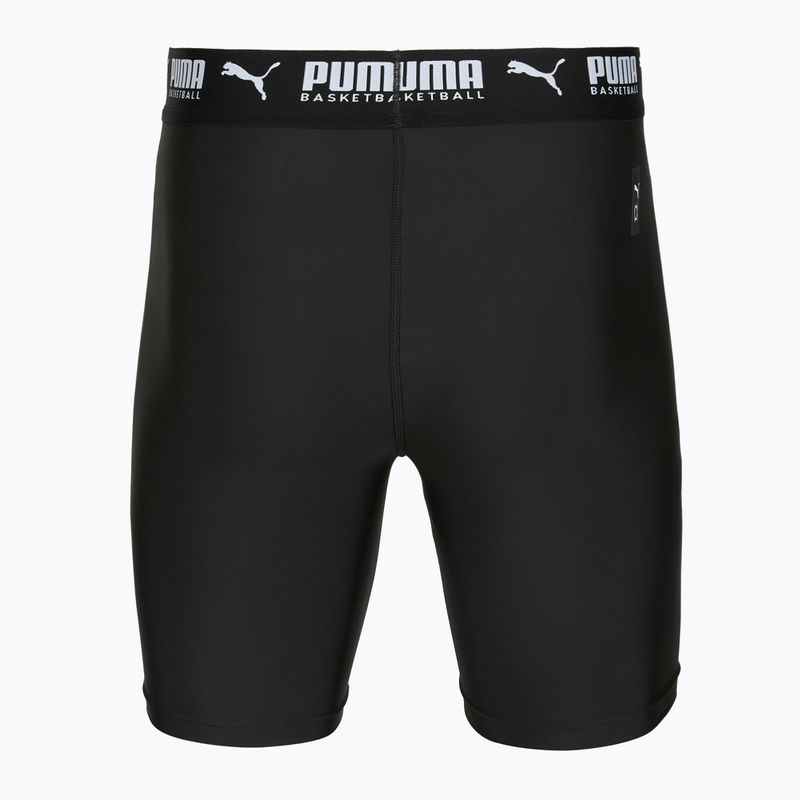 Spodenki koszykarskie męskie PUMA Hoops Team Baselayer puma black 2