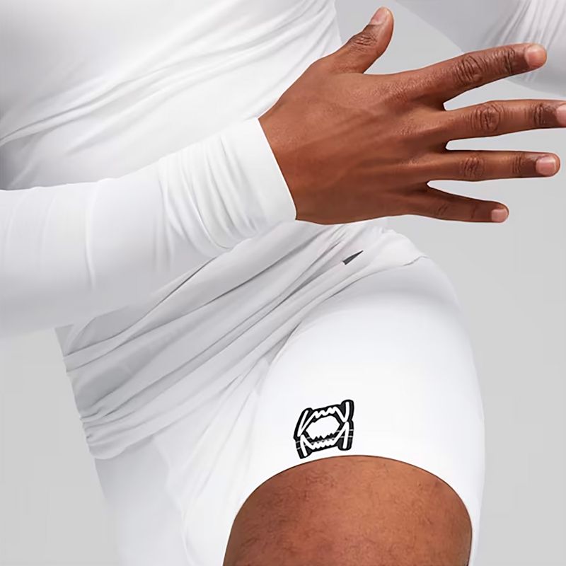 Spodenki koszykarskie męskie PUMA Hoops Team Baselayer puma white 5
