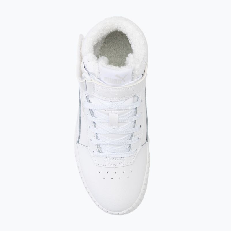 Buty PUMA Carina 2.0 Mid Fur puma white/sedate gray 5