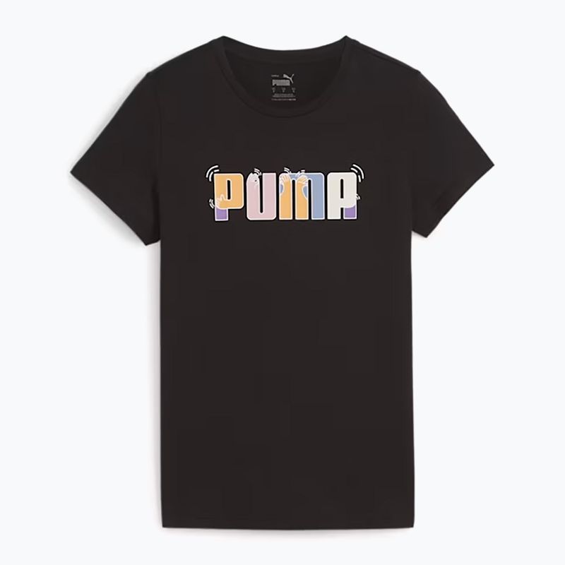 Koszulka damska PUMA ESS+ Graphic Tee puma black