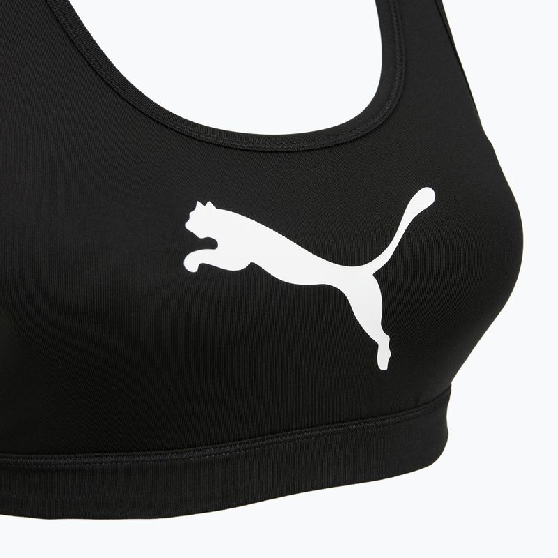 Biustonosz do biegania PUMA 4Keeps Bra black/white 3