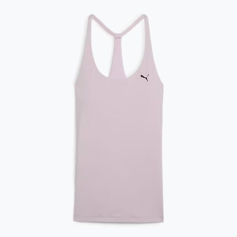 Tank top treningowy damski PUMA Studio Ultrabare 2in1 Tank grape mist