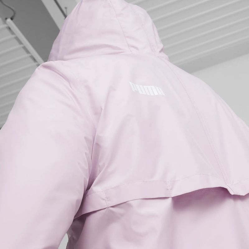 Kurtka przeciwwiatrowa damska PUMA ESS Solid Windbreaker Hoodie grape mist 7