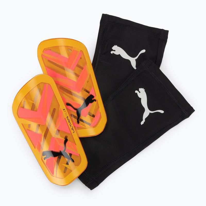 Ochraniacze na golenie PUMA Ultra Flex Sleeve sunset glow/sun stream/puma black