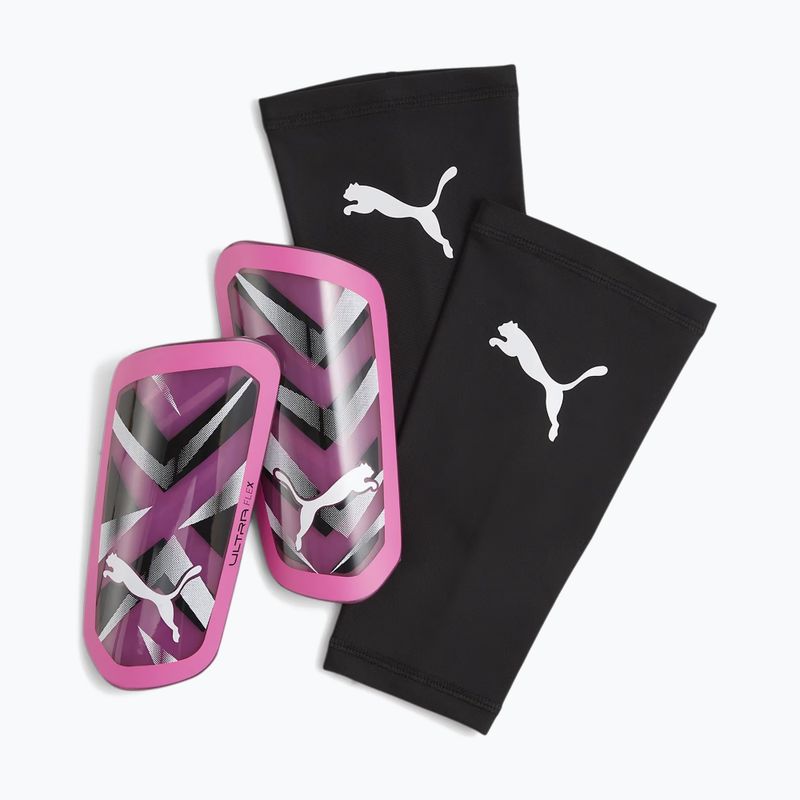 Ochraniacze na golenie PUMA Ultra Flex Sleeve poison pink/puma white/puma black