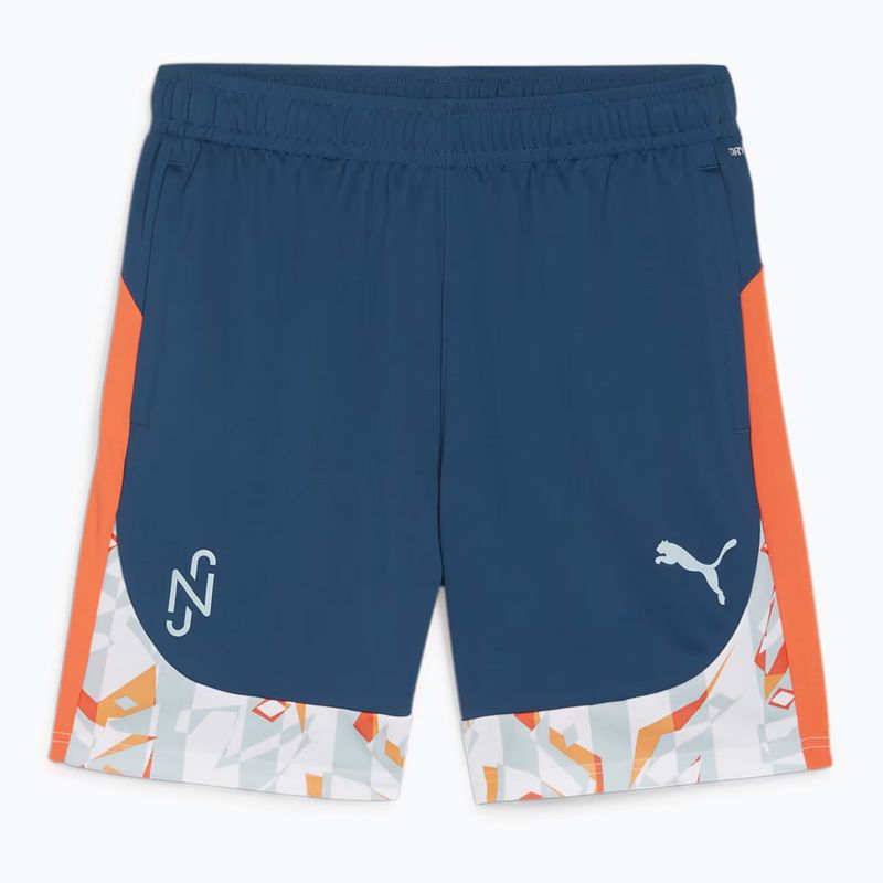 Spodenki piłkarskie męskie PUMA Neymar JR Creativity Training ocean tropic/hot heat